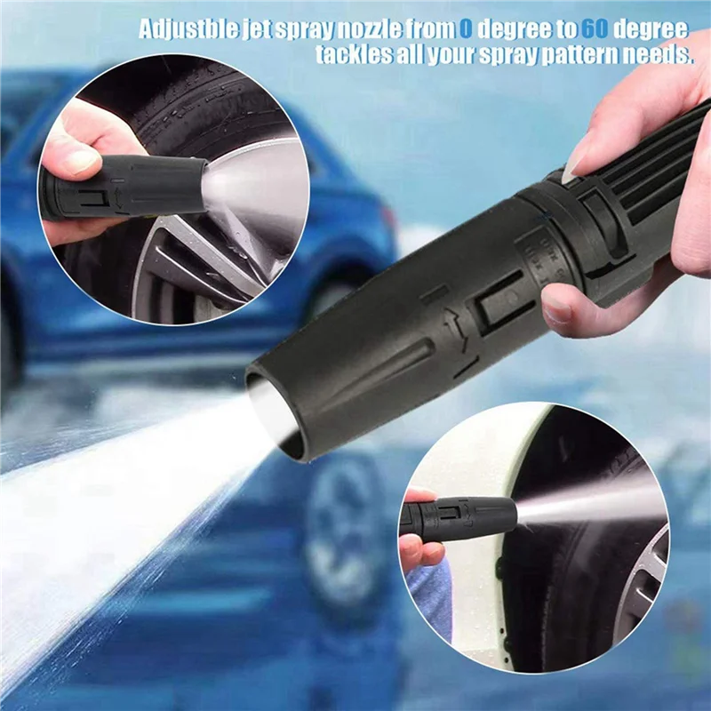 

Распылительная наконечник высокого давления BAAG-2X для Karcher K2-K7, аксессуар для мойки высокого давления с регулируемым распылителем