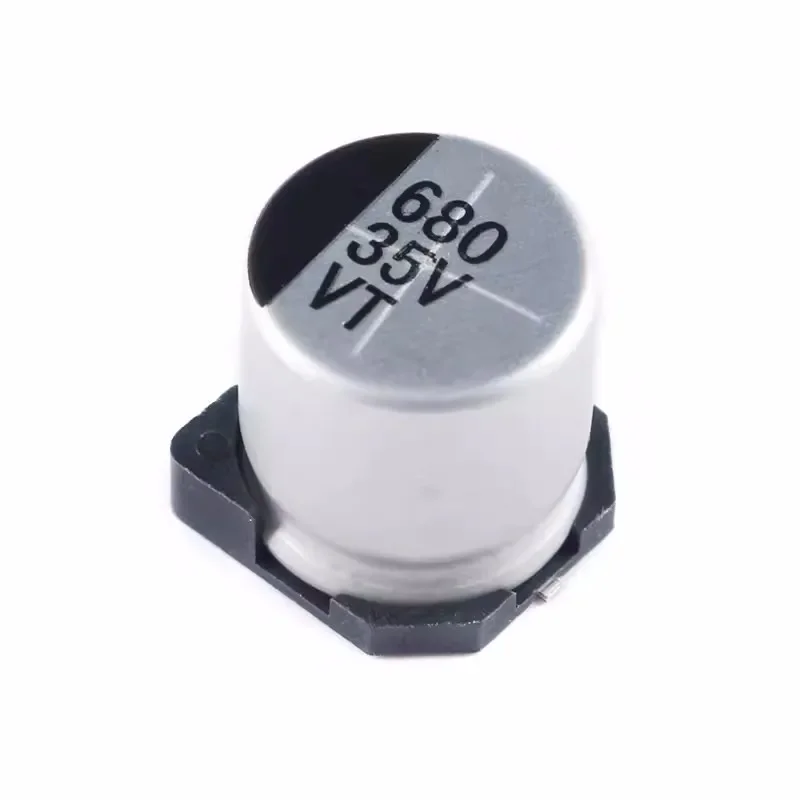 50PCS High Quality SMD Aluminum Electrolytic Capacitor 35V 680UF 12.5*13.5mm SMD Electrolytic Capacitor