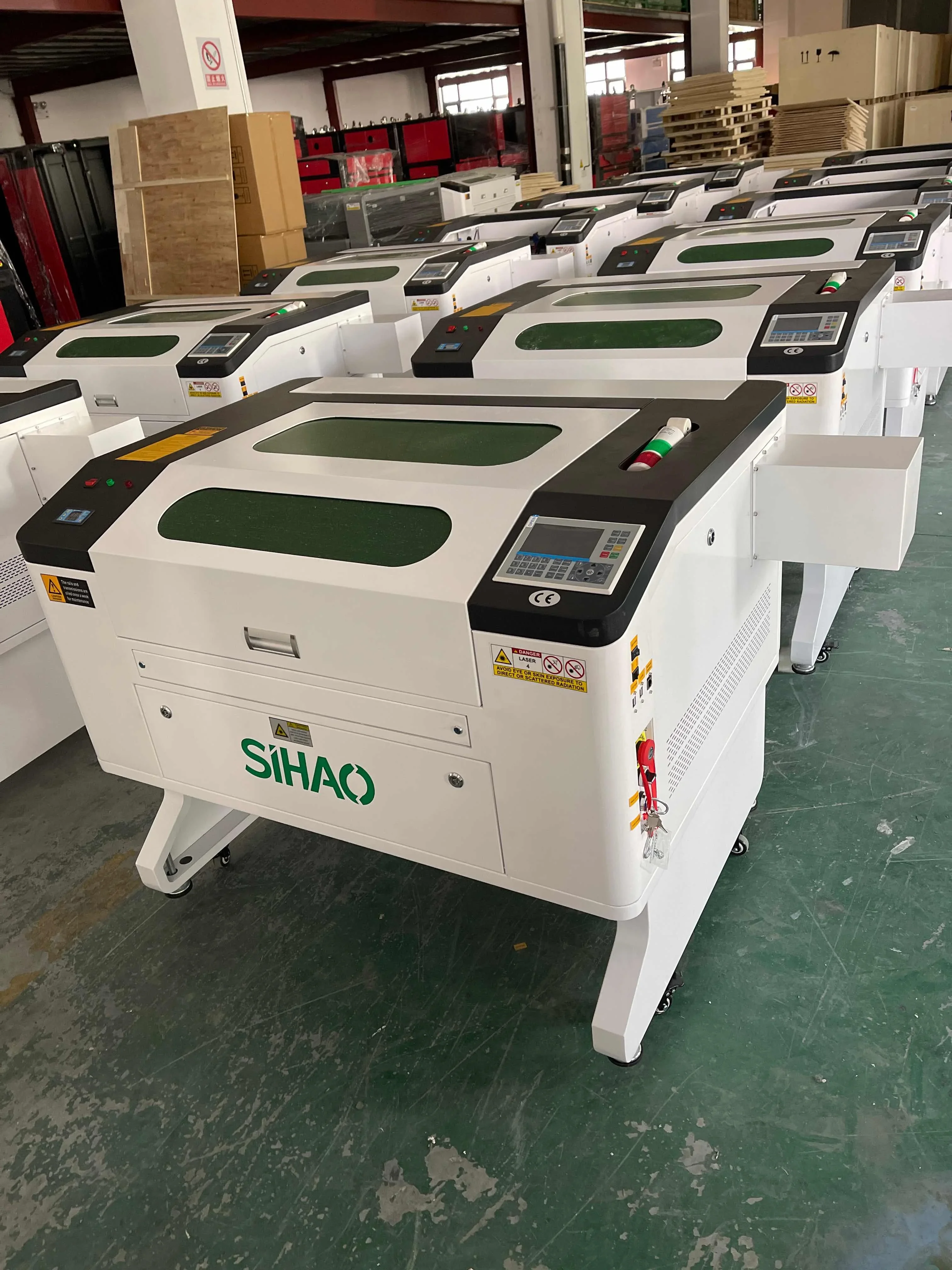 Vevor 7050 Engraver 80W Rubber Stamp Engraving Machine White All-in-one Engraving Machine