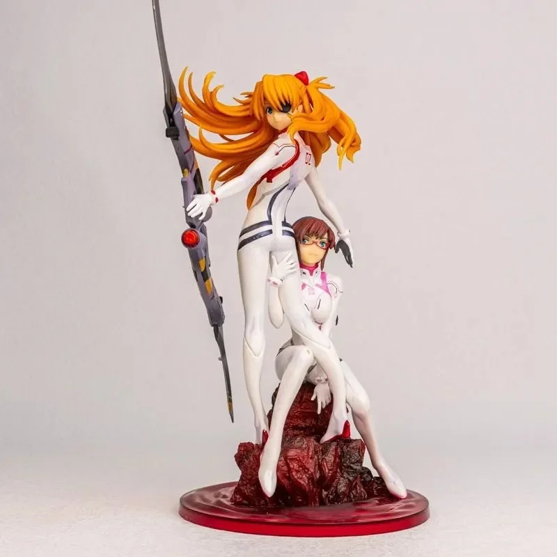 

Anime Neon Genesis Evangelion Action Figure PVC Statue Makinami Asuka Langley Soryu Cute Model Cartoon Toy Collect Ornament