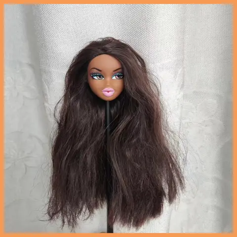 [ Varsayılan Kusurlar] 1/6 Ölçekli Eski Stil Nadir Siyah Deri Cam Göz Kafa Yaklaşık 28 CM Aksiyon Figürü Vücut Bebek Modeli Hayranları Için DIY