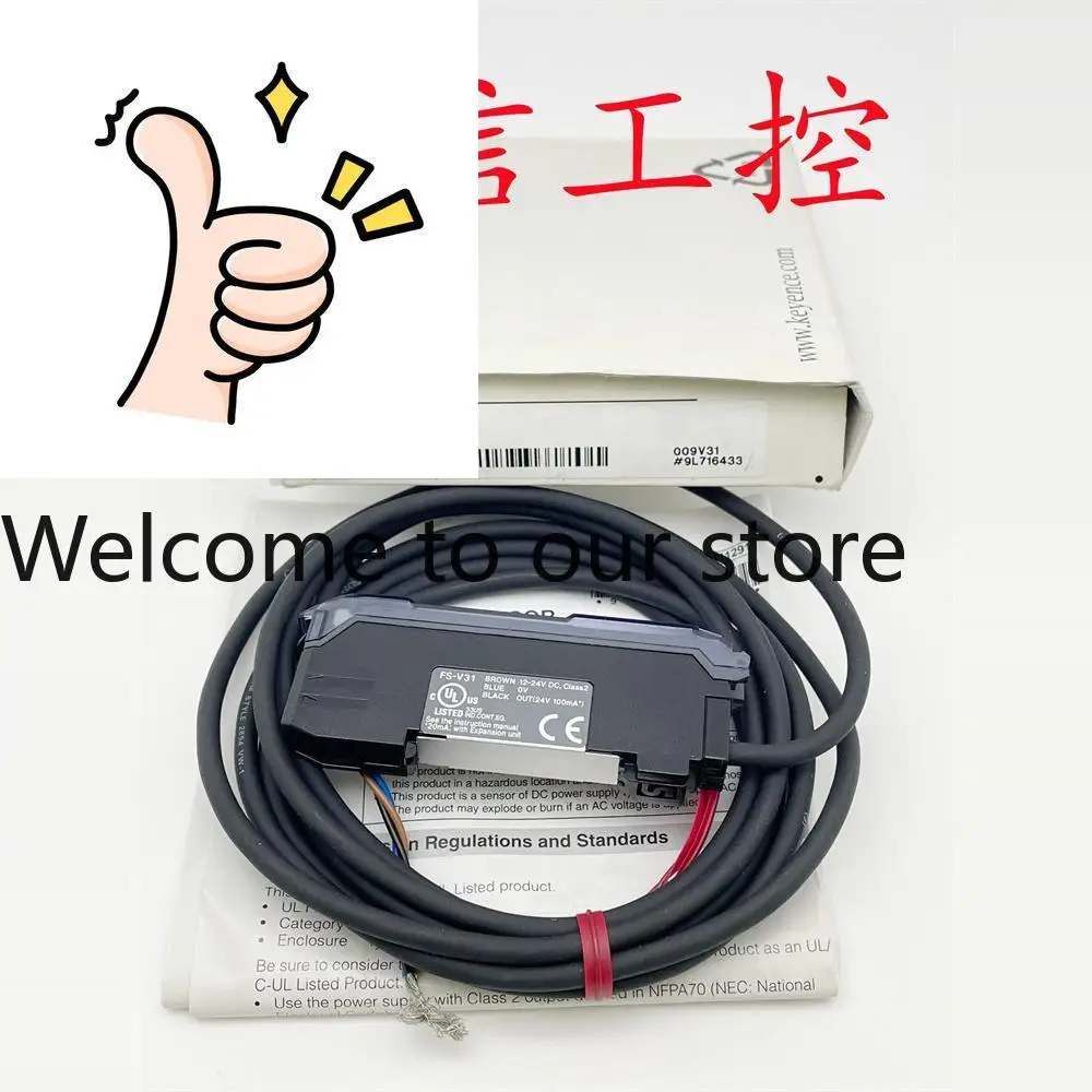 

New Original Genuine KEYENCE/KEYENCE FS-V31 Cable NPN Fiber Amplifier Spot Special Offer