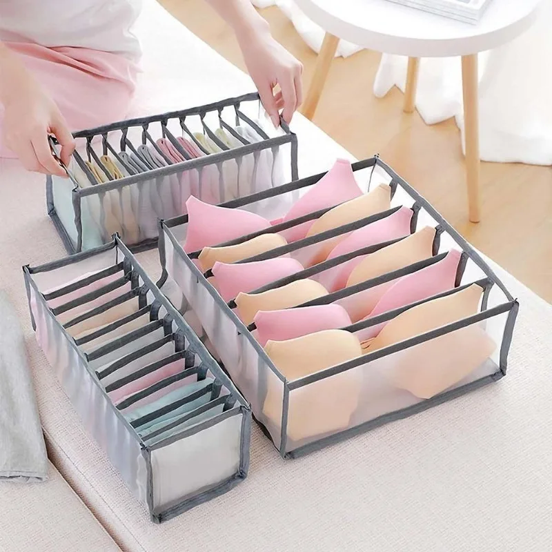 

Closet Underwear Organizer Household Classified Organizer 11 compartments/7 compartments/6 compartments Bra Organizer