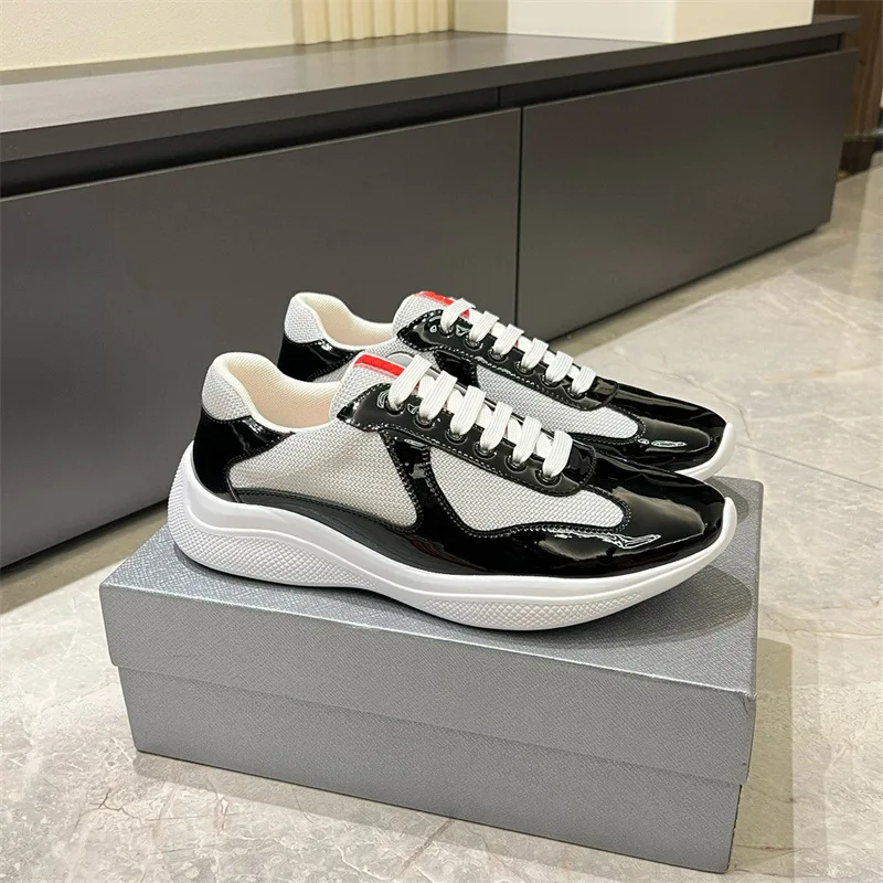 

Brand High Quality Spring Summer Autumn Winter 2025 New Men's Shoes Women's Shoes Low Top all Match Leather Lovers Casual Sports