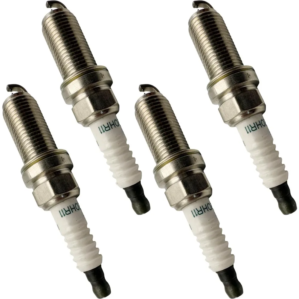 4PCS 90919-01247 Spark Plugs Replacement Plugs 90919-01247 DILFR6D11 Compatible with Lexus RX450H for Toyota Highlander 3.5L V6