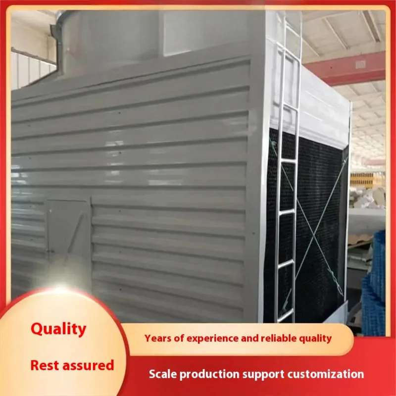 Temperatura ambiente flusso incrociato quadrato tipo chiuso Torre di raffreddamento completamente chiusa Risparmio energetico e risparmio idrico Torre di raffreddamento chiusa