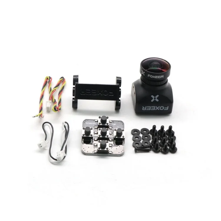 Para Foxeer Razer Nano FPV Drone Cámara 4/3 PAL 1200TVL 1/3 CMOS baja latencia M8 lente Control remoto Dron de carreras cámara FPV