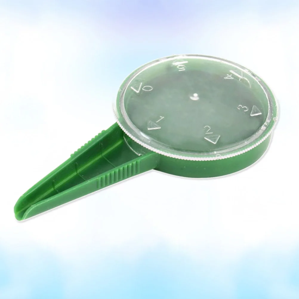 

2pcs Plant Sow Dispenser 5 Size Outlets Flow Control Ergonomic Handle For Seedlings Dibber Widger Plastic Gardening Tool Garden
