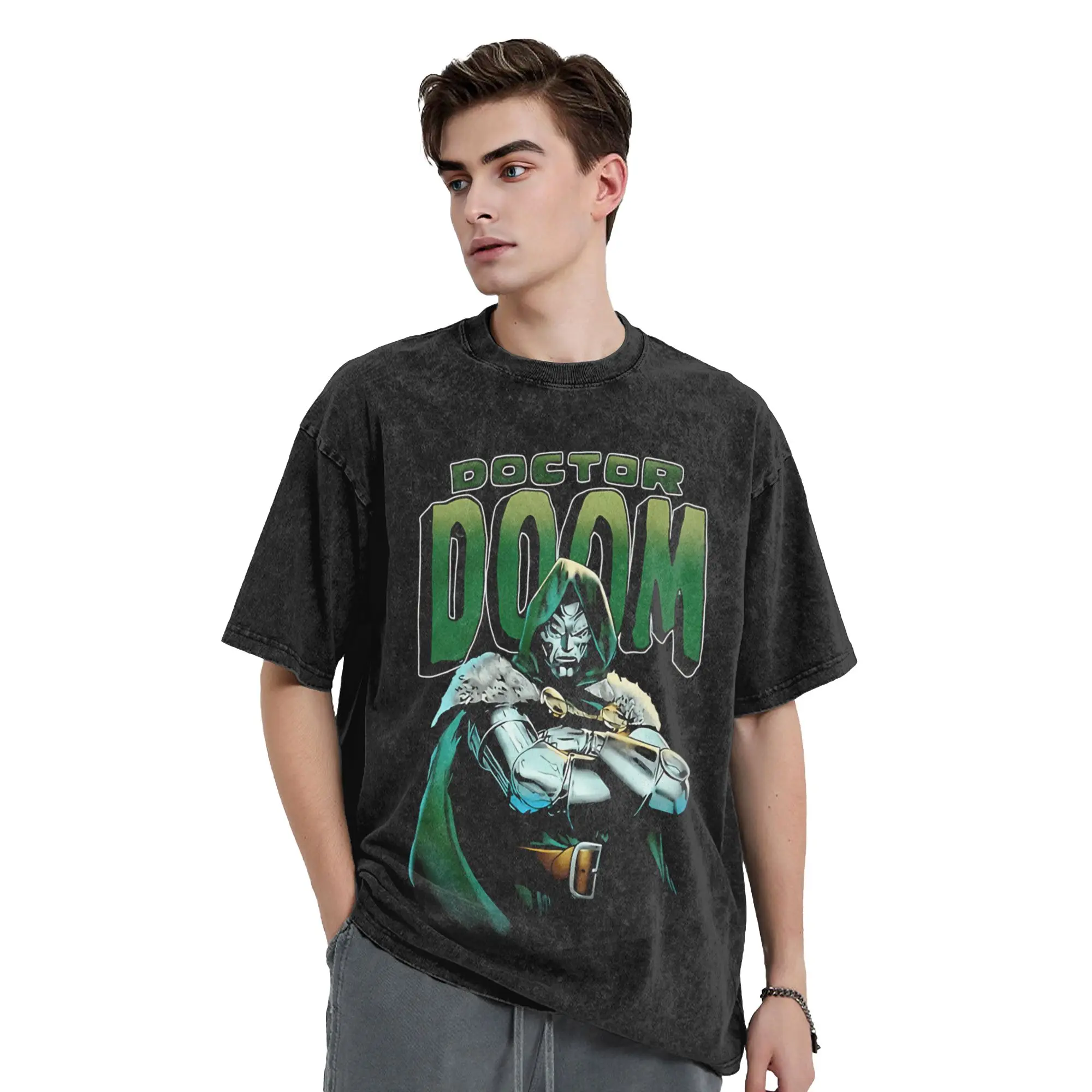 Doctor Doom T Shirt Summer  Streetwear T Shirts Casual Fashion Tshirt For Man Short Sleeves Custom DIY Clothing