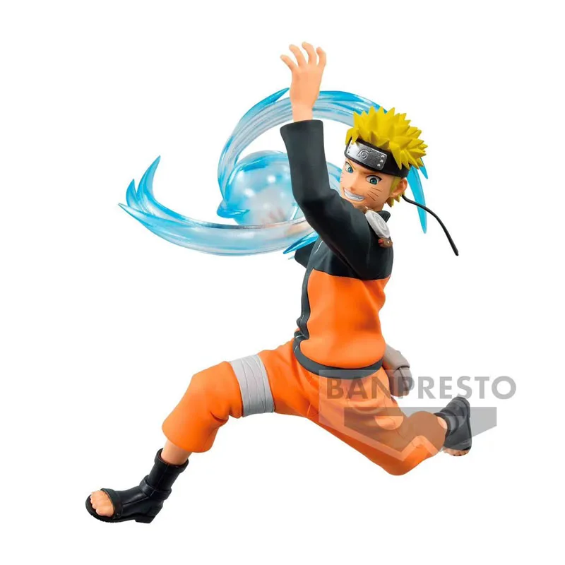 In Stock Bandai Original Banpresto Anime NARUTO EFFECTREME Uchiha Sasuke Uzumaki Naruto Action Figure Model Children's Gifts