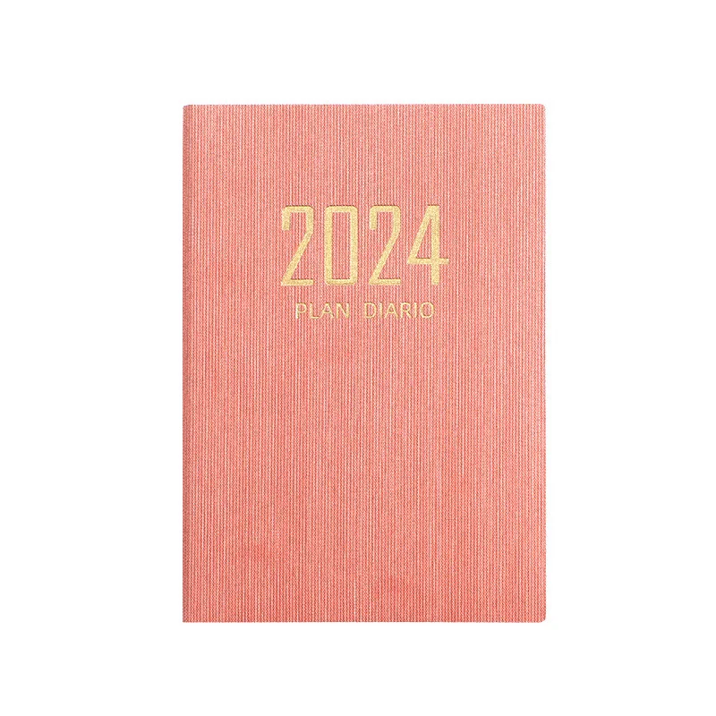 2024 A5 A7  Agenda Planner Notebook Diary Weekly Planner  Habit Schedules Journal Notebooks For School Stationery Office Spanish