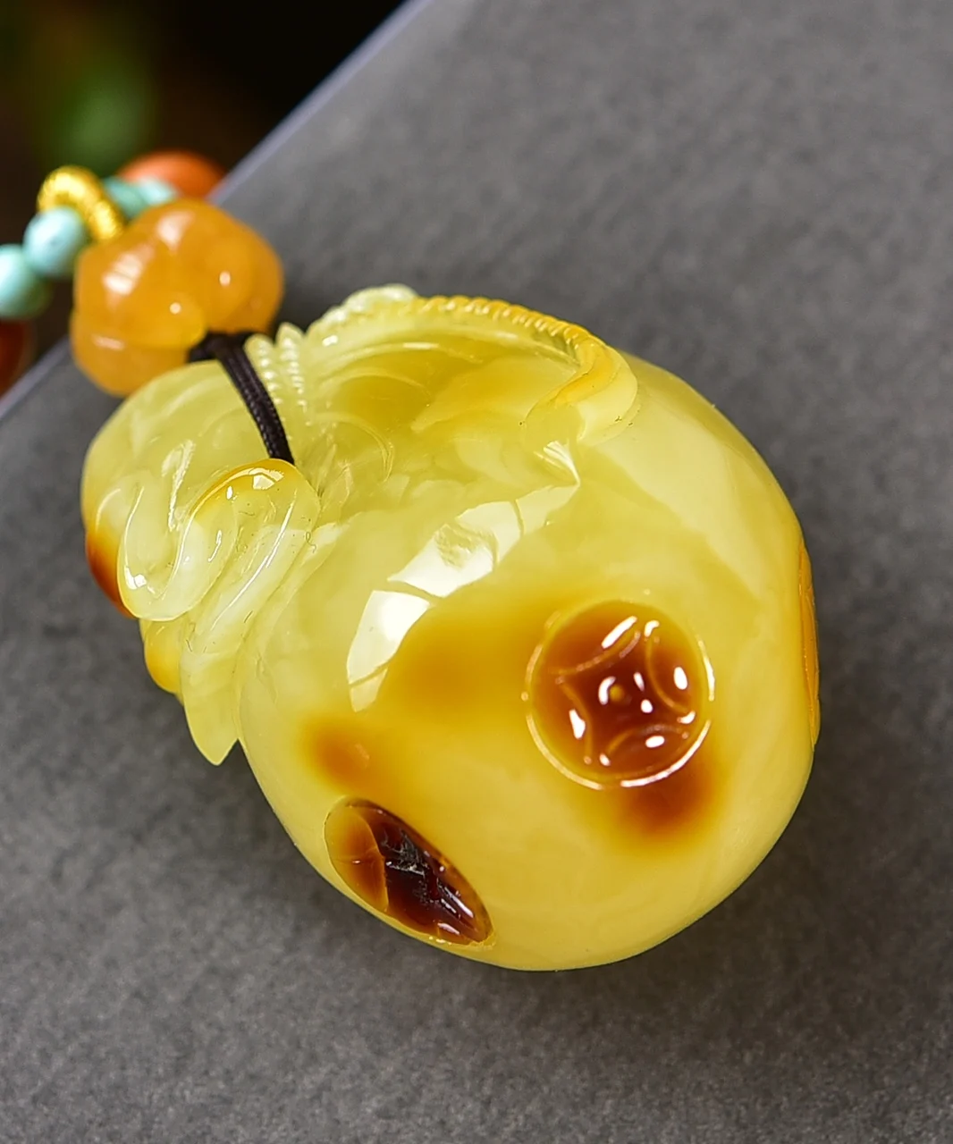 

Кулон из натурального желтого янтаря, прямоугольный желтый янтарь, 38:25 мм, кулон из персикового драгоценного камня, ожерелье, ювелирные изделия AAAAA