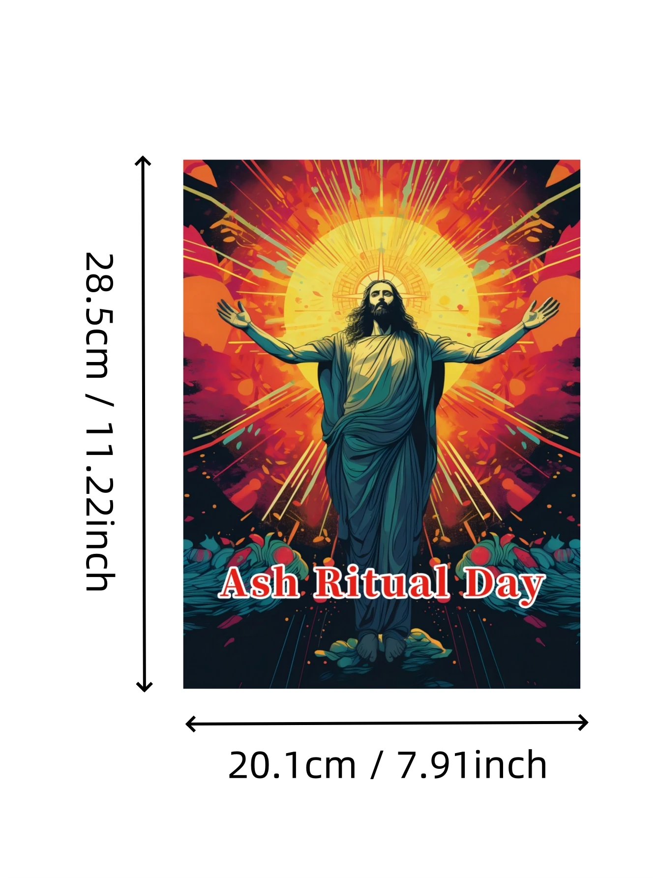 1pc Ash Ritual Day Art Coloring Book Original Upgraded Paper Thickened 22 Pages Coloring Books Gift For Holiday Birthday