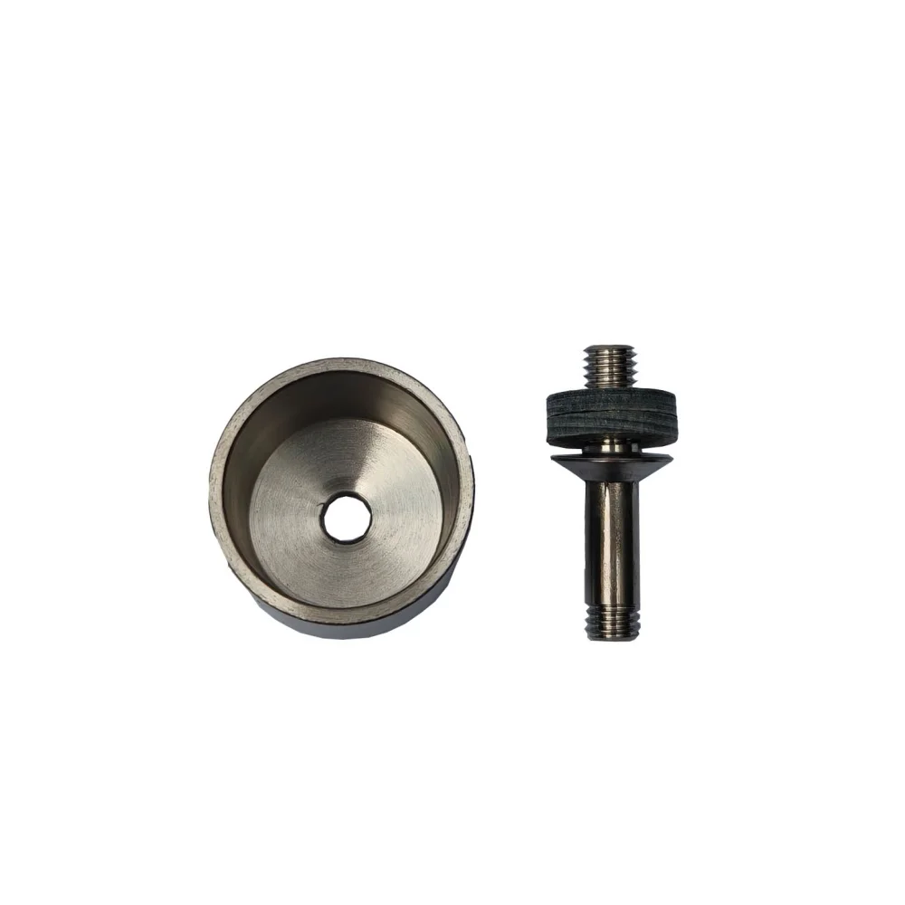 Tiodw 18/29mm Female Join Post Grade 2 Titanium with M5 Screw Thread for Heat Stand and Wireless Dock Station