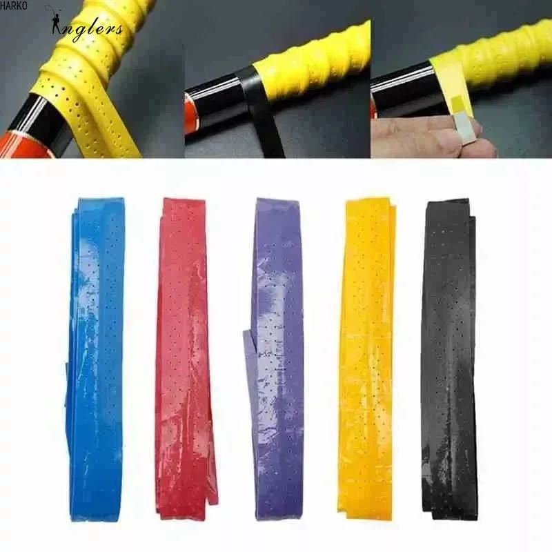 Anti-slip Breathable Sport Over Grip Sweatband Tennis Overgrips Tape Badminton Racket Grips Sweatband Fishing Rods OverGrip Band