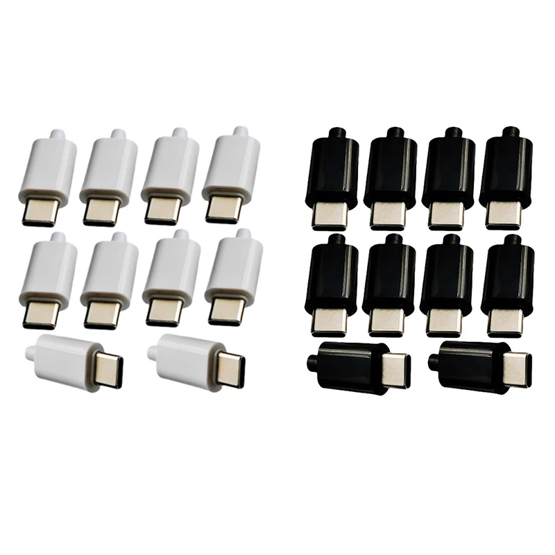 10Pcs 12V PD/QC Decoy Board modulo di ricarica rapida con Shell PD 2 3.0 DC Trigger USB Type-C maschio QC4 connettore di carica