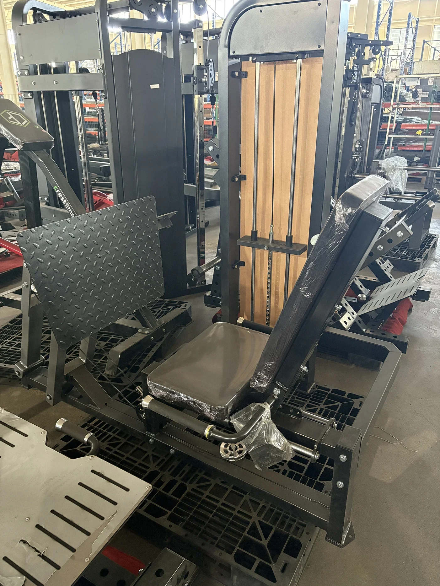 Steel Leg Press Functional Gym Trainer for Bodybuilding Exercise Essential Fitness Equipment