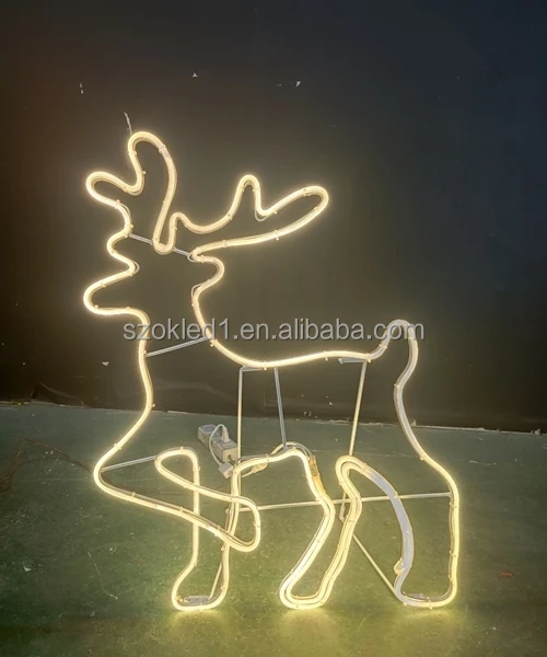 Outdoor Christmas Reindeer Light Emitting Diode Light