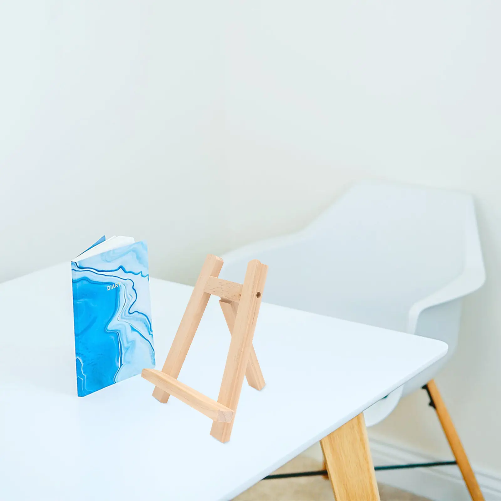 1Pcs Table Easel Wood Artist A-Frame Small Desktop Display Stand Handcrafted Beechwood for Painting Photo Frame Bracket Art