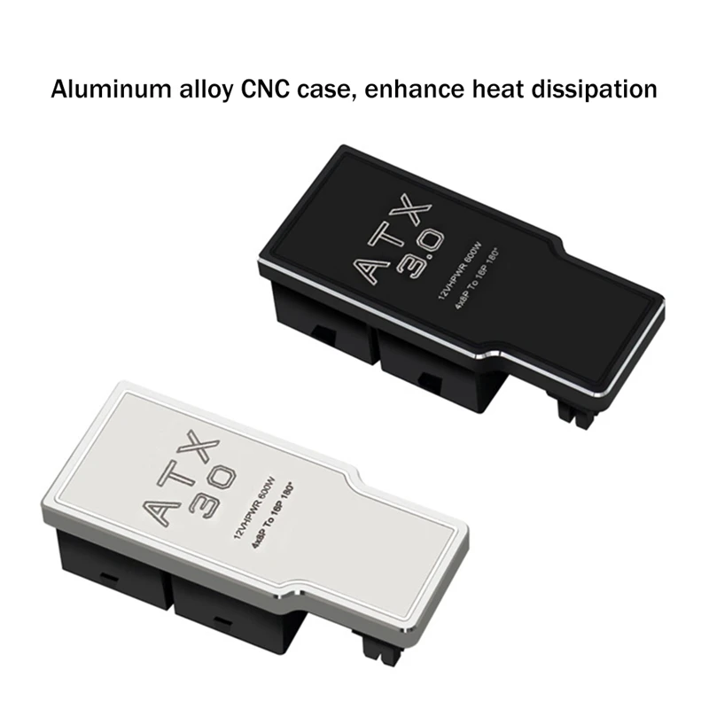 Tarjeta gráfica serie 40 de 4x8 pines, convertidor de potencia de 600 grados, ATX3.0, 12VHPWR, 12 + 4P, 180 W, para tarjeta gráfica 4080, 4090