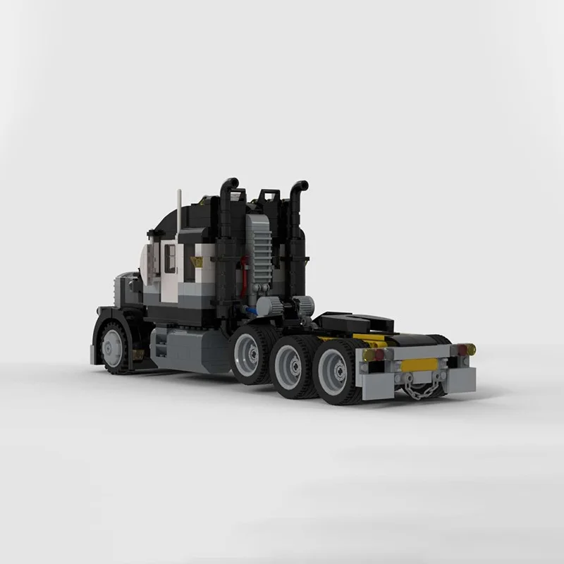 849 قطعة MOC الثقيلة هول نماذج من الشاحنات فريق اللبنات العمارة تجميع DIY فكرة لعبة الطوب هدايا عيد الميلاد الاطفال عيد ميلاد #2