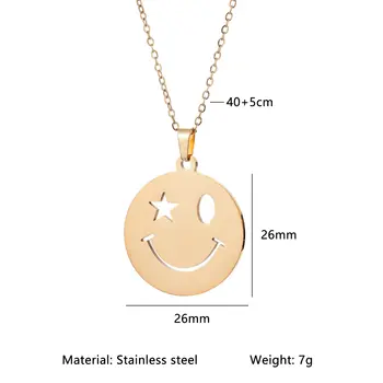12 best sales Collana smiley - №5