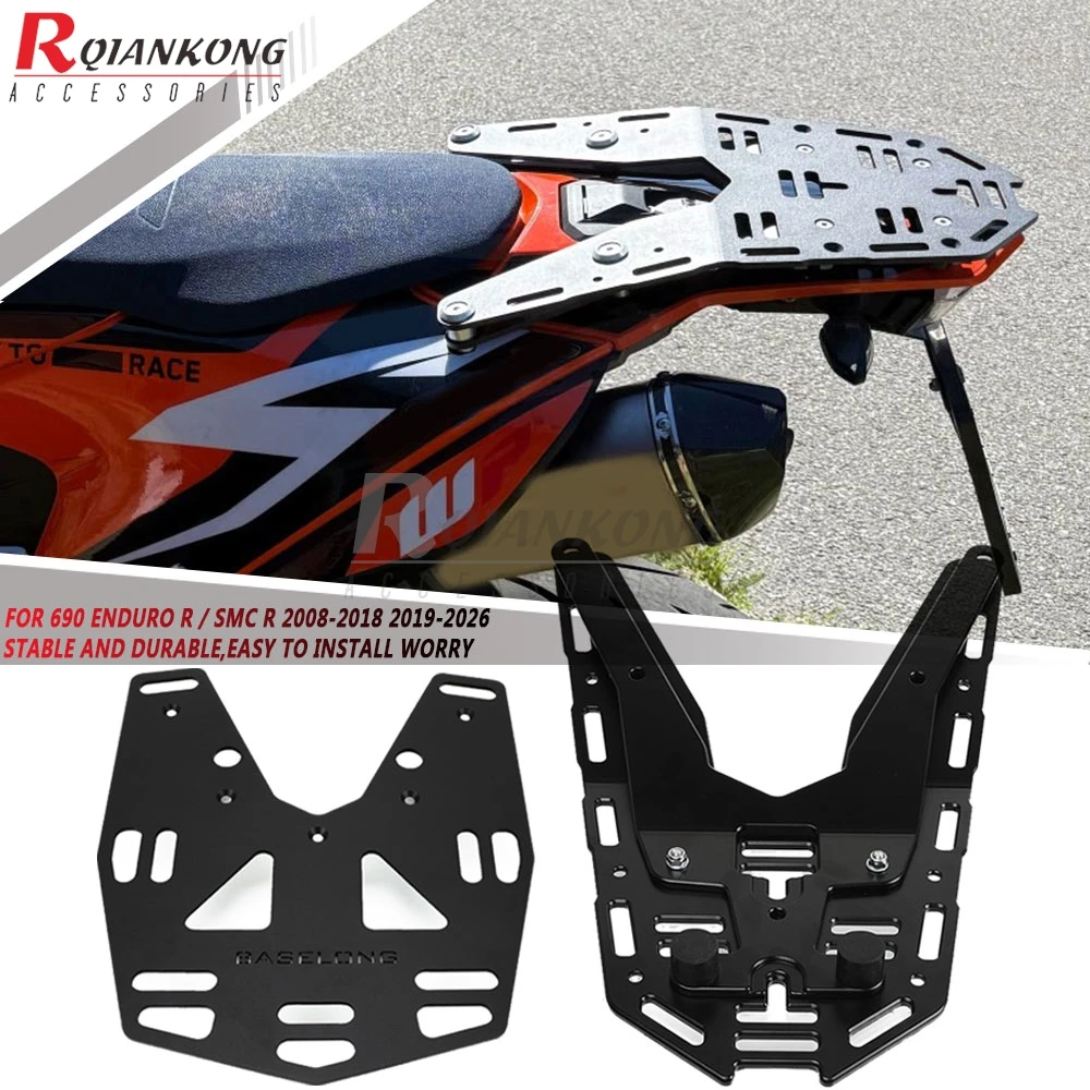 For 690 ENDURO R 690 SMC R Motorcycle Rear Luggage Rack Cargo Bracket Luggage Fender 690SMC-R 690EnduroR 2008-2018 2019-2026