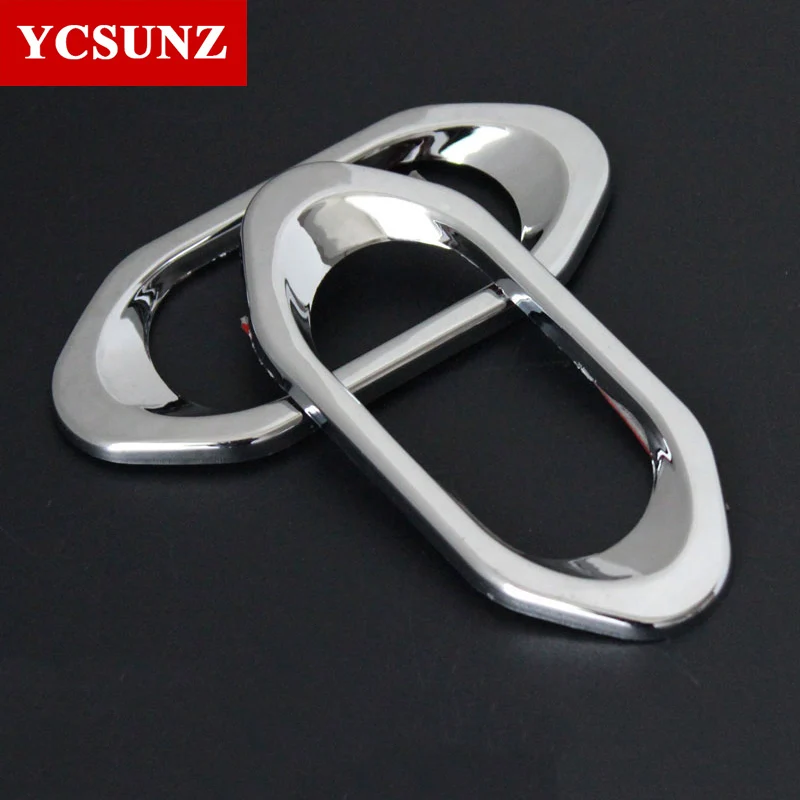 Chrome Side Lamp Indicator Light Cover For Nissan Navara D40 2006 2007 2008 2009 2010 2011 2012 2013 Double Cab Car Accessories