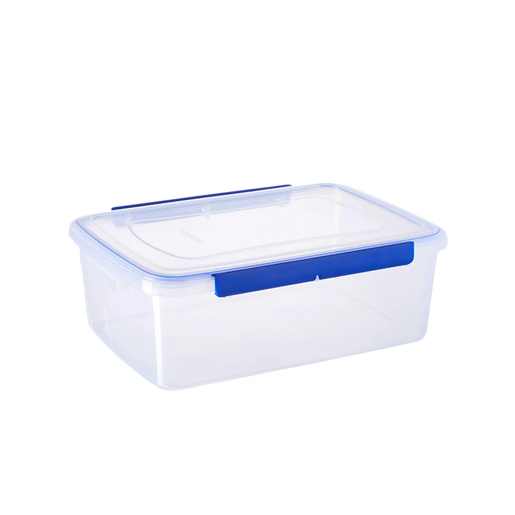 

Crisper Rectangle Lunch Boxes Micro-wave Oven Airtight Food Containers Leak Proof Meal Prep