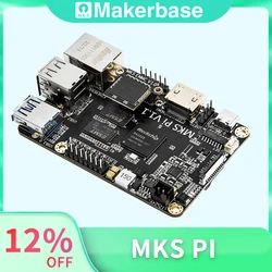 Makerbase MKS PI  Board Quad-core 64bits SOC onboard runs Klipper&3.5/5 Inch Touch Screen for Voron VS Raspberry Pi Board RasPi