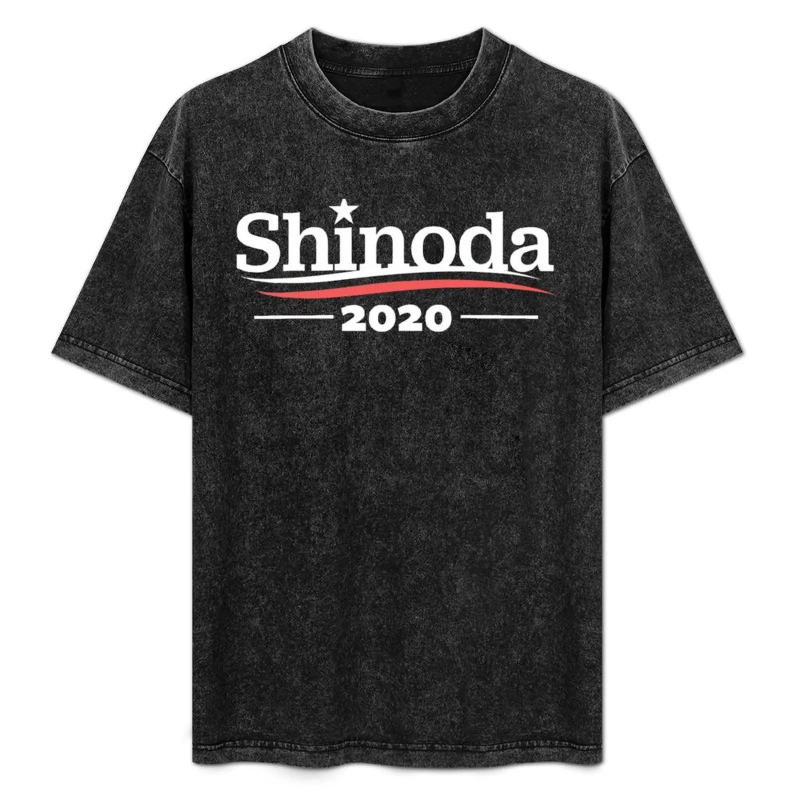 Camiseta SHINODA 2020 com estampa fashion casual de manga curta
