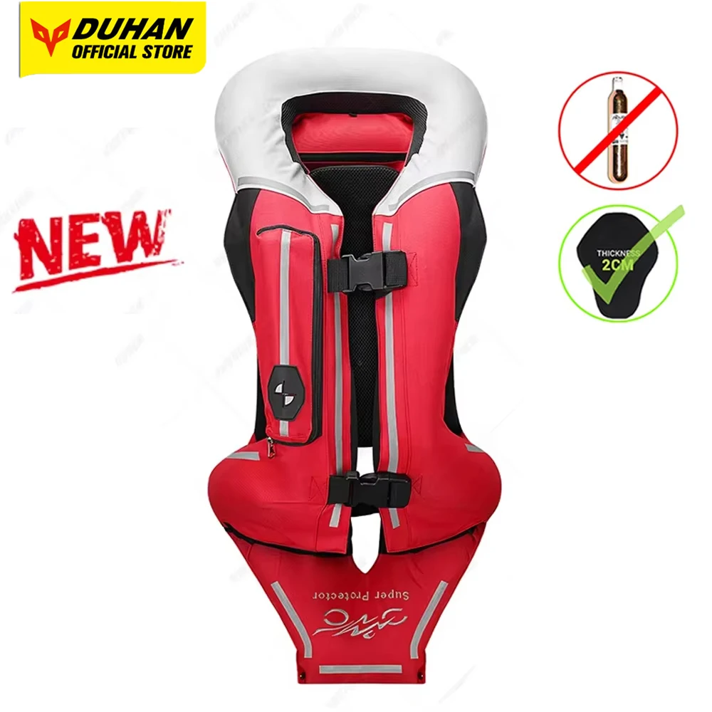 

New Motorcycle Airbag Vest Reflective Safety Clothing CE Protector Outdoor Motorbike Airbag Suit Anti-fall