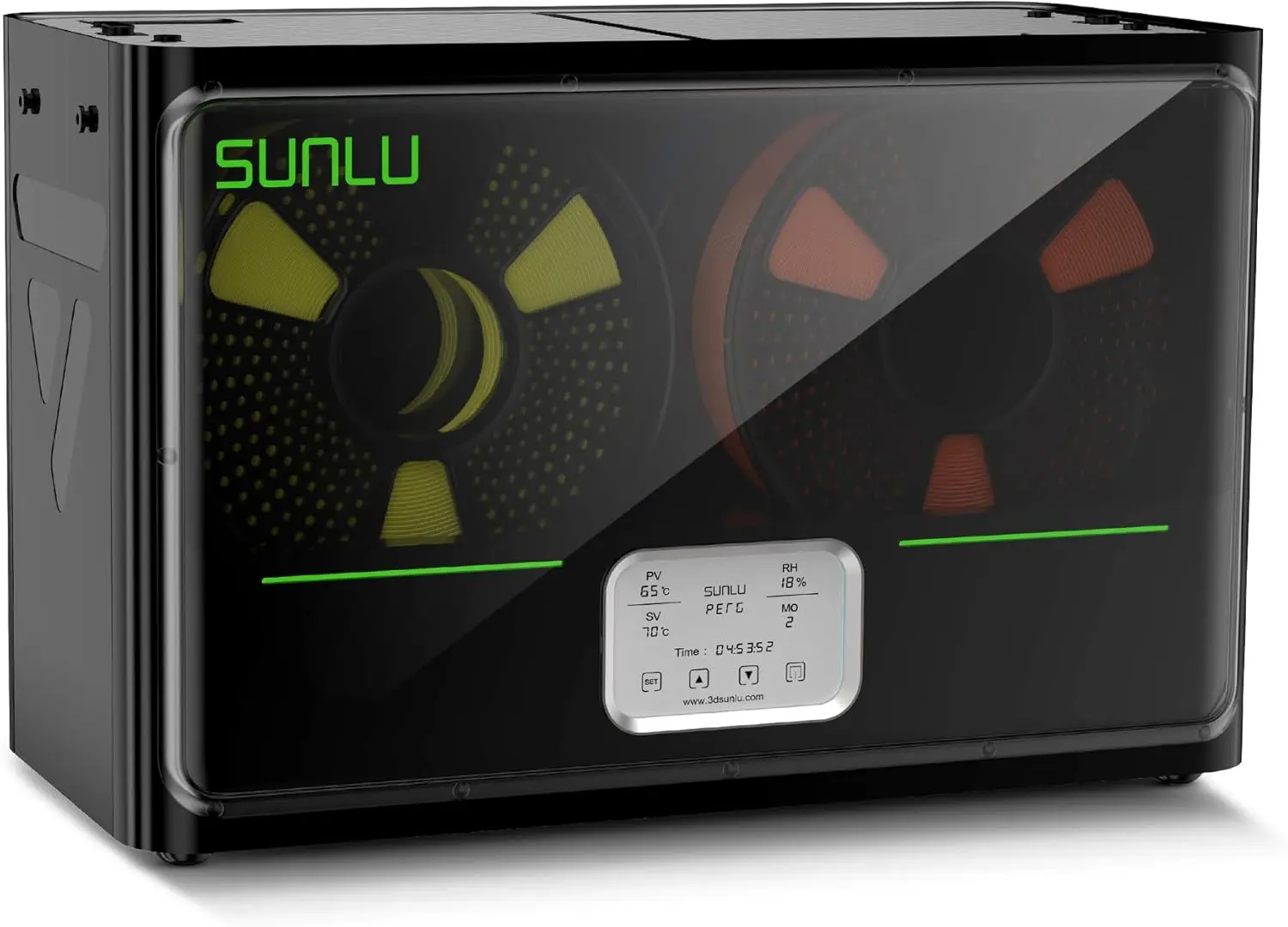 

SUNLU 3D Filament Dryer S4 Filament Dryer Fast heating Universal compatibility Fit Four Spools at a Time 3d spare parts