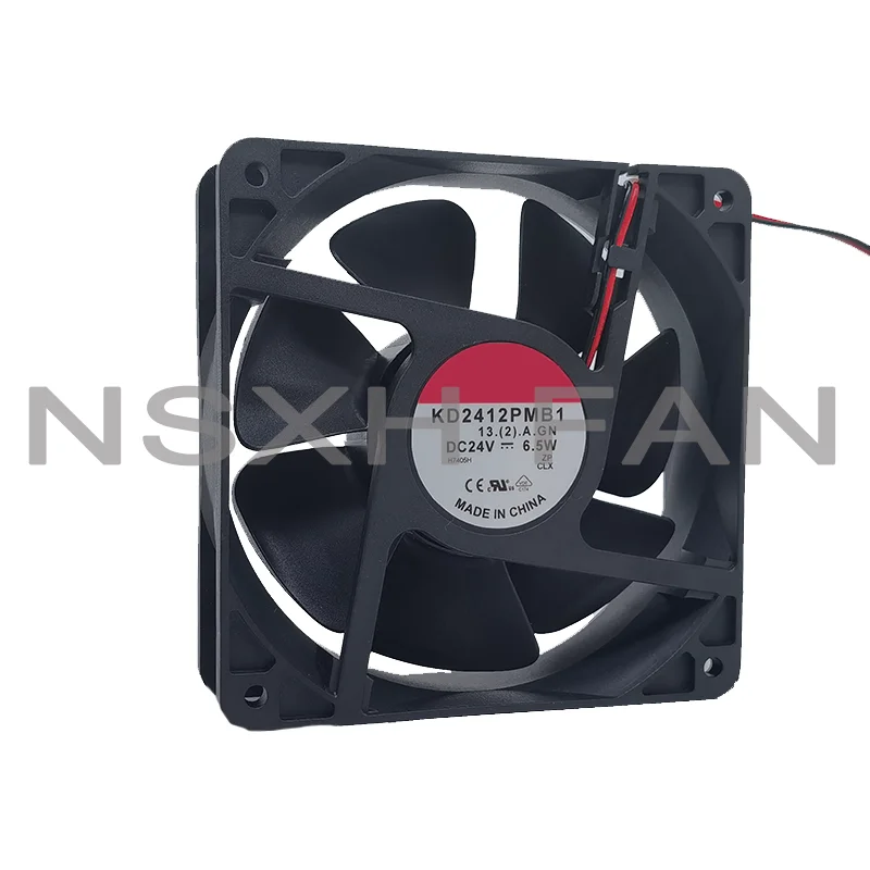 Ventilateur de refroidissement KD2412PMB1, convertisseur mort, 12038, 24V, 6.2W, 12cm, nouveau