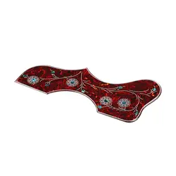 Acoustic Guitar Pickguard Universal Replacement Luthier Floral Shaped Pick Guards Self Sticky Backing for Acoustic Guitar