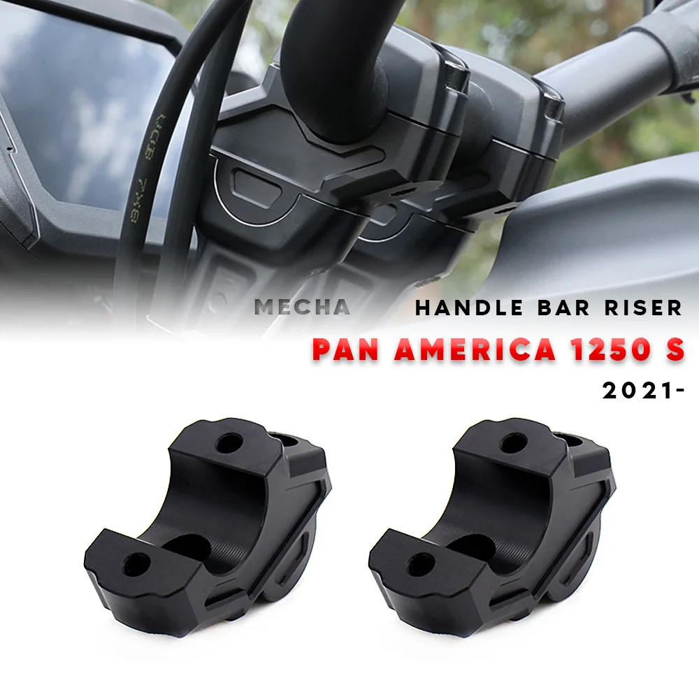 

Для Pan America 1250 S PanAmerica PA1250 PA 1250 S PanAmerica Handle Bar Riser Clamp Extend Adapter для руля