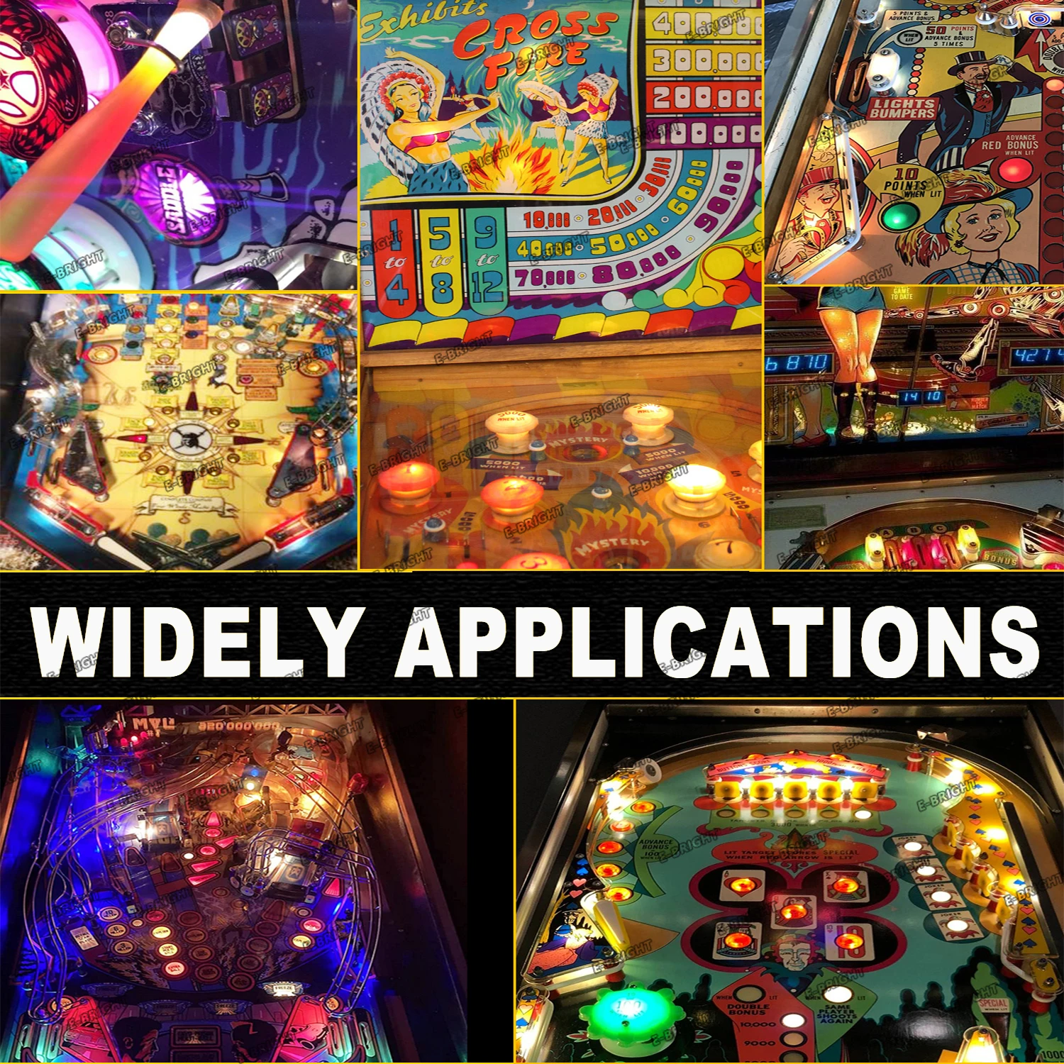 100szt 6V 6.3V DC GE44 47 1893 1895 BA9S Przezroczysta soczewka Pinball Machine Cars Old Radio Lights White Blue Red Amber Green RGB