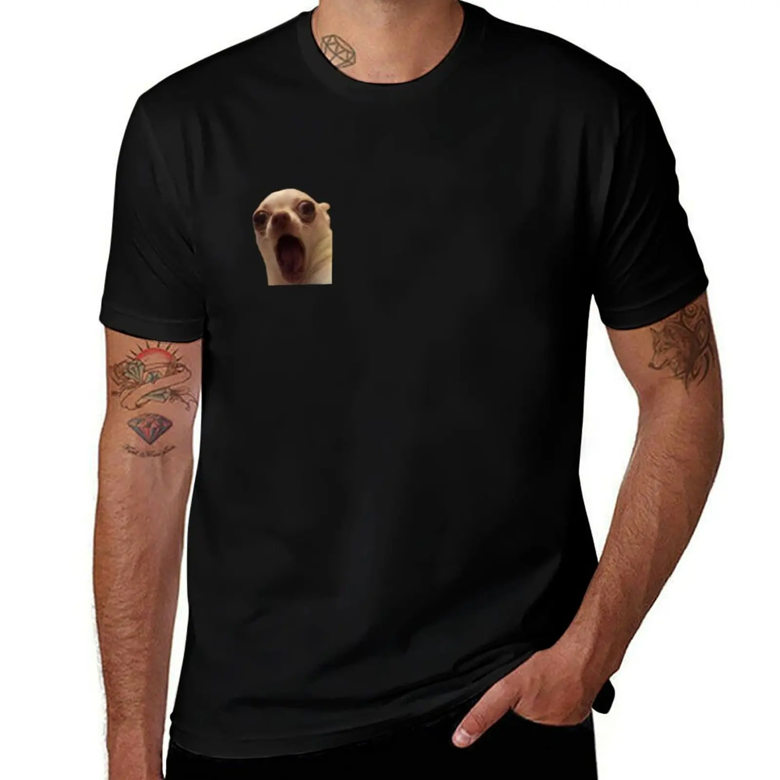 

DOG MEME T-Shirt valentines boutique clothes for a boy quick drying Short sleeve tee mens graphic t-shirts big and tall