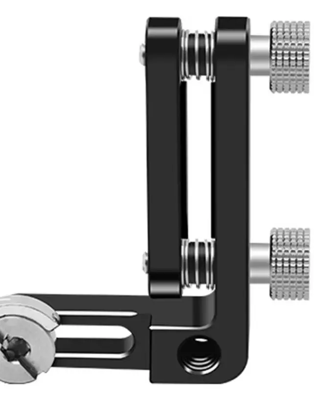 Rabbit Cage Cable Clamp For DSLR Camera Microphone 4-8mm Wire Organizer Aluminum Alloy Clip With 1/4 Screw Hole Photography Tool