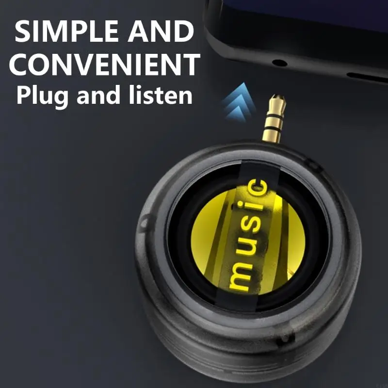 U13B 3.5mm speaker ponsel speaker portabel mini speaker yang dapat diisi ulang untuk amplifier speaker peningkatan seluler