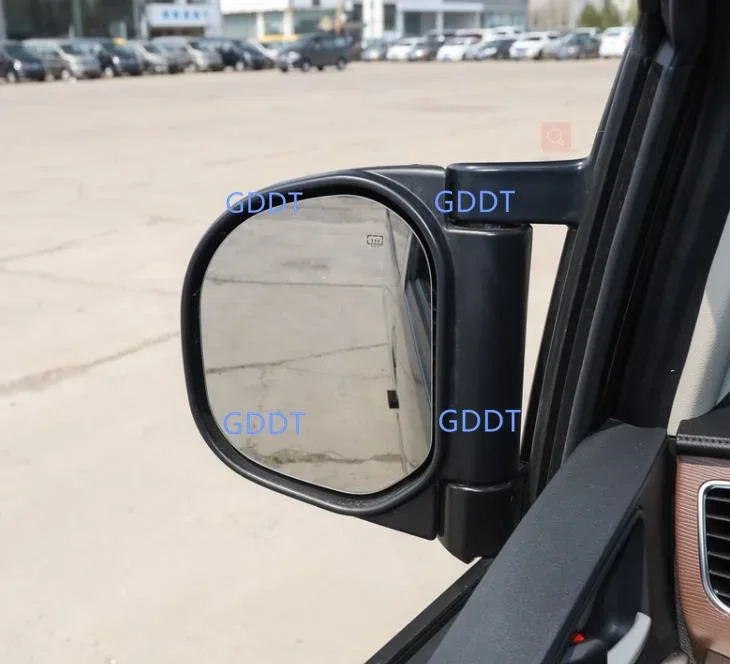 1 Pcs Side Mirror for L400 Manual or Electronic Adjust Rear Glass for Mitsubishi Van Side Back Parking View for Delica 3 Wires