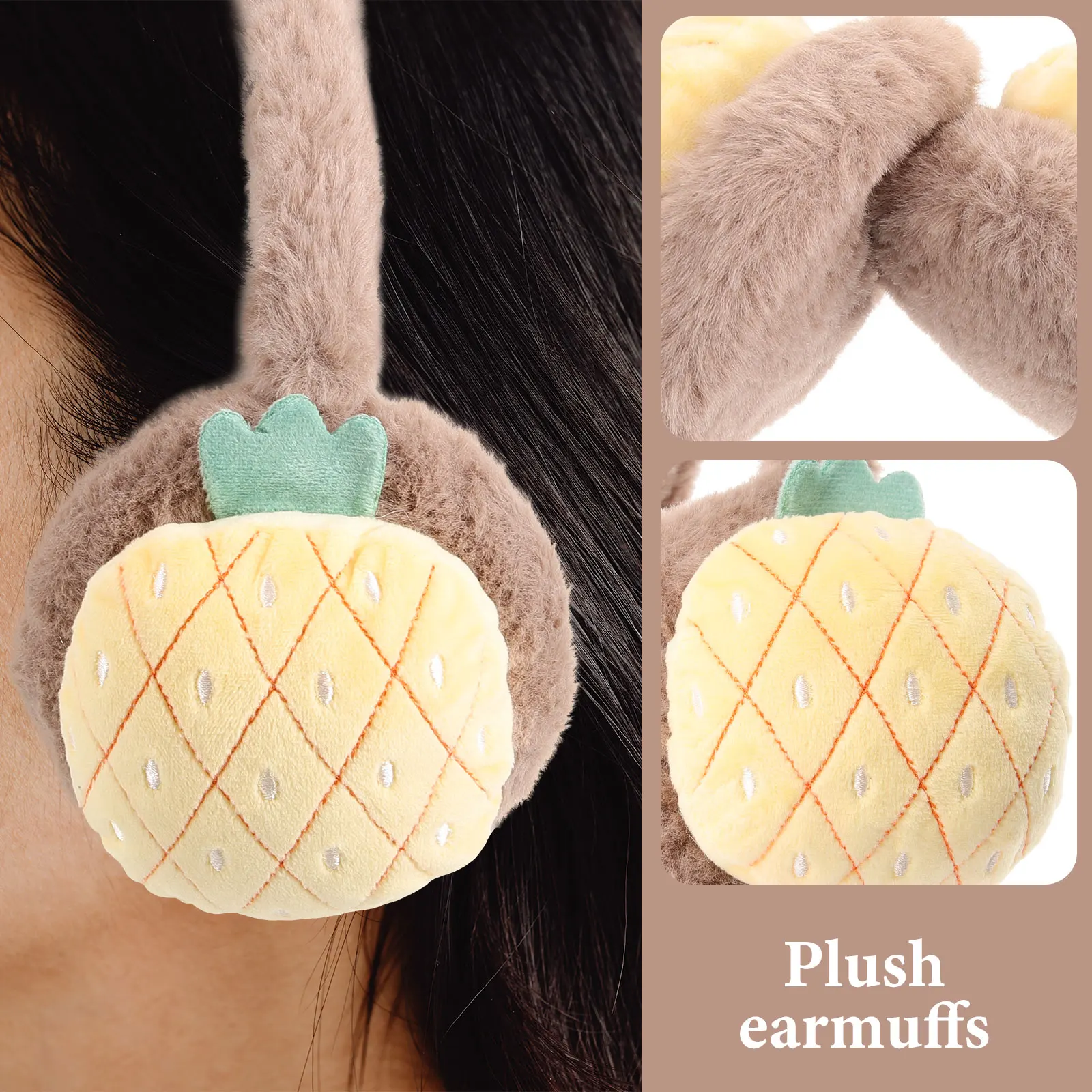 

Warm Earmuffs Snow for Women Warmer Cover Winter Furry Keep Covering Woman