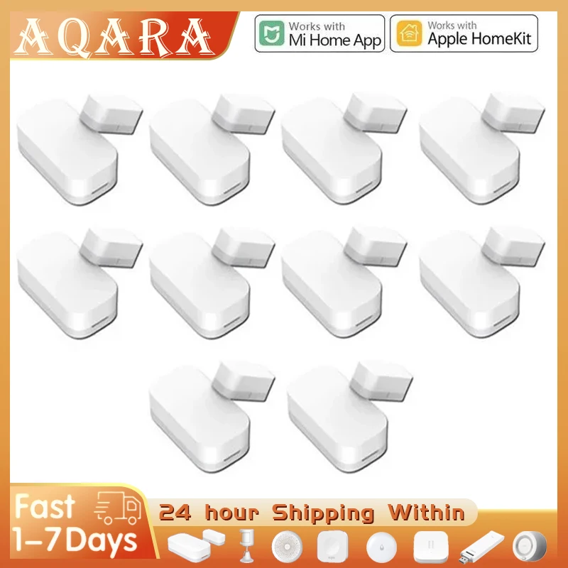 

Aqara Door Window Sensor Zigbee Wireless Connection Smart Mini Door Sensor Work With APP HomeKit Mi Home For Xiaomi Smart Home