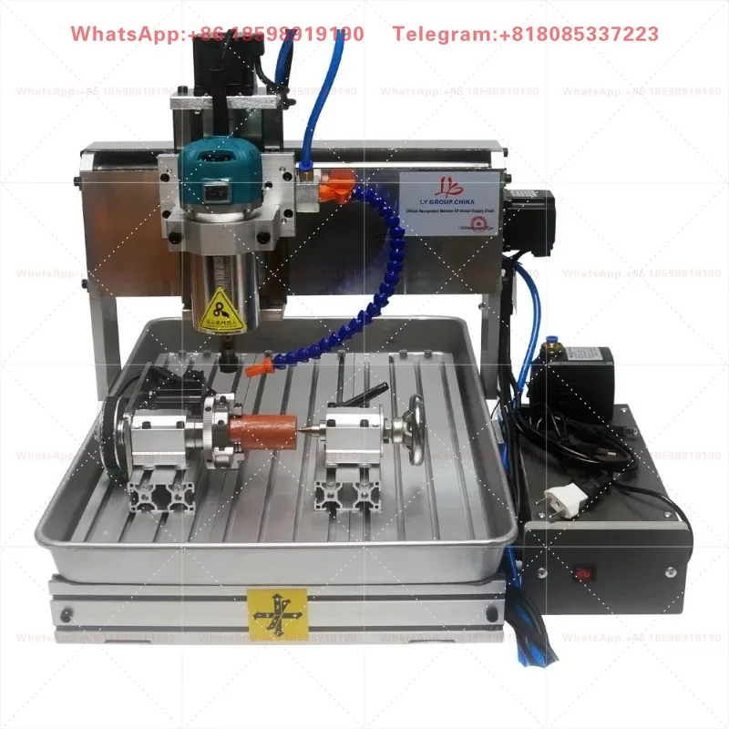 1500W Square Rail Linear Guide CNC Engraving Machine (3020/3040/3060/4060) - 3/4/5 Axis for Precision Engraving