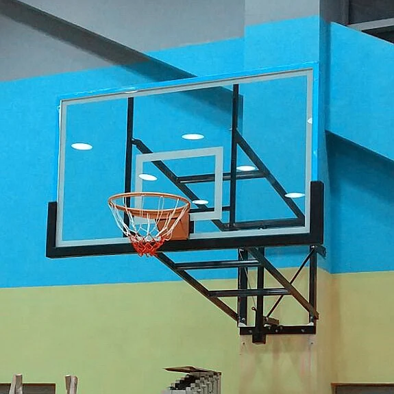 Easy to Install Wall Mounted Height Adjustable Basketball Goalpromote sales