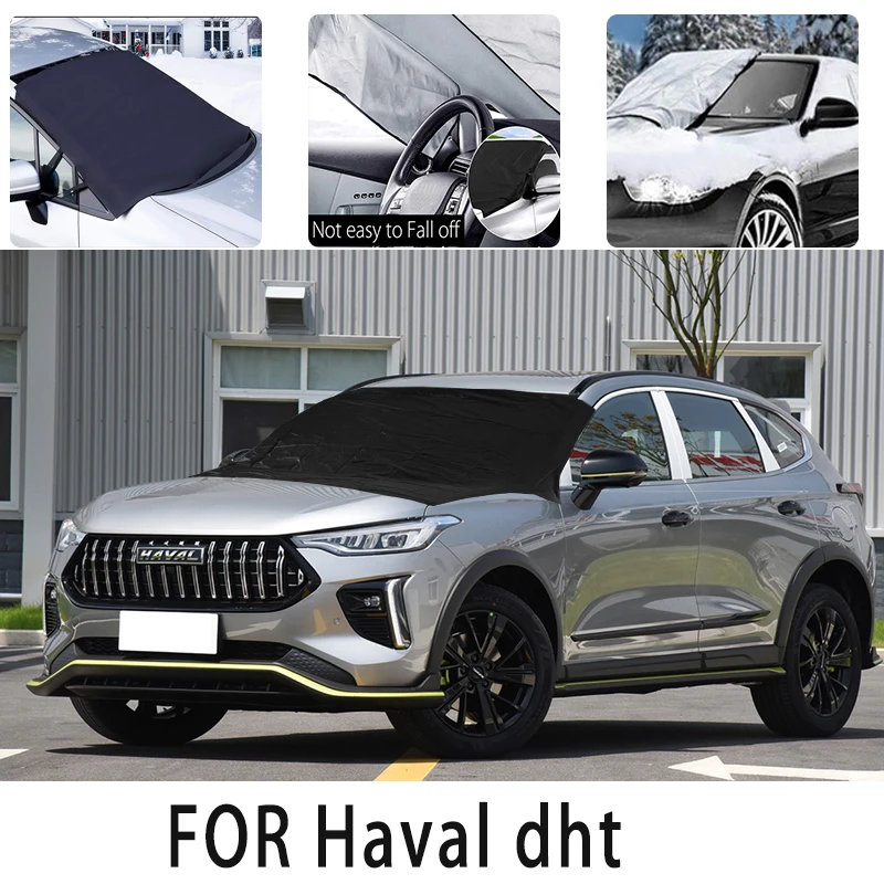 

Защитный чехол Carsnow, переднее покрытие для Haval dht, защита от снега, теплоизоляция, защита от солнца, ветра, мороза, автомобильные аксессуары