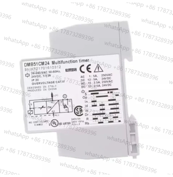 

DMB51CW24 Time Protection Relay DMB51CW24B004 For Carlo Gavazzi 1PC New