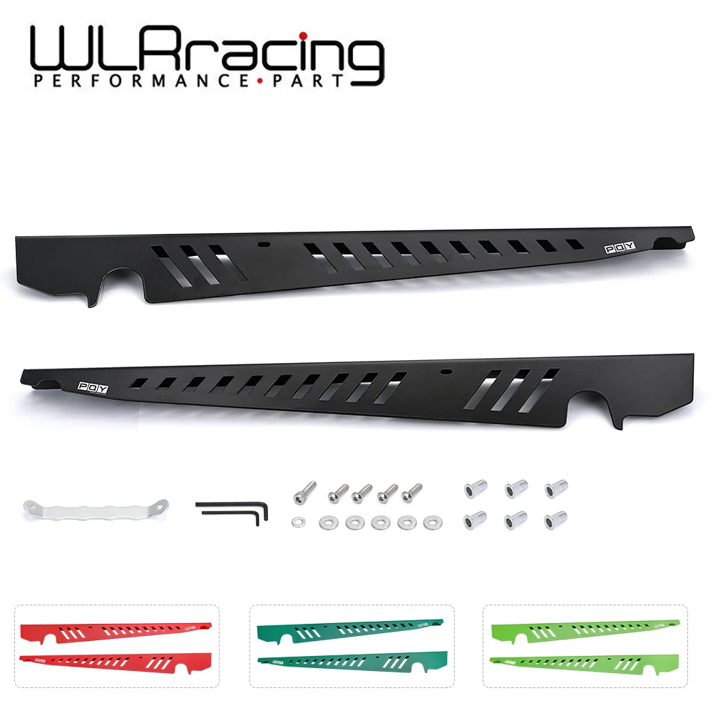 

Fender Shrouds Kit Aluminum Black (Red/Green/Deep Green) Panel Plate Engine Bay w/ Hardware For 15-on Subaru WRX & STi WLR-CCR04