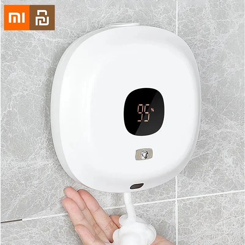 Xiaomi YoupinUSB Charging Automatic Foam Soap Bathroom Smart Washing Hand Machine with  High Quality ABS Material Soap Dispenser