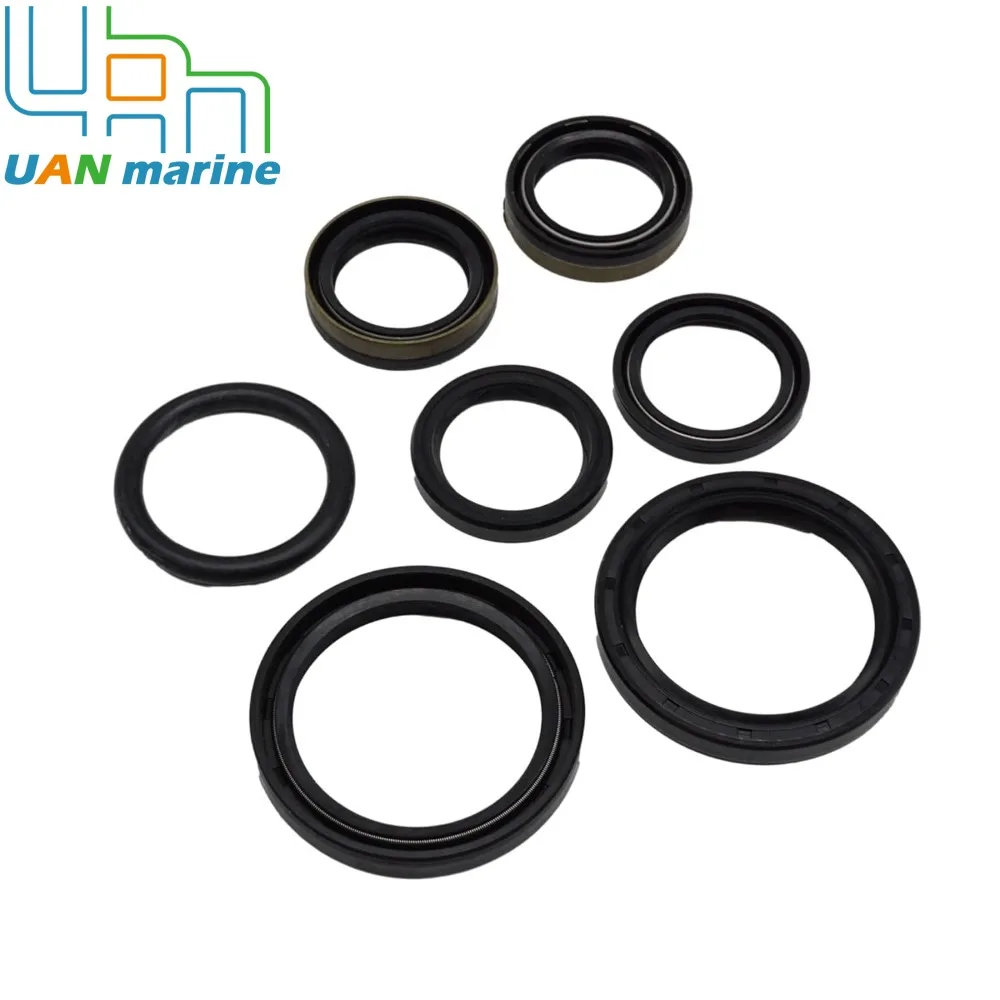 3856002   مجموعة حشيات الختم السفلي لمحركات فولفو بنتا ستيرن DP-SM DP-S وOMC Sterndrive 4.3 5.7 7.4 L V6 V8